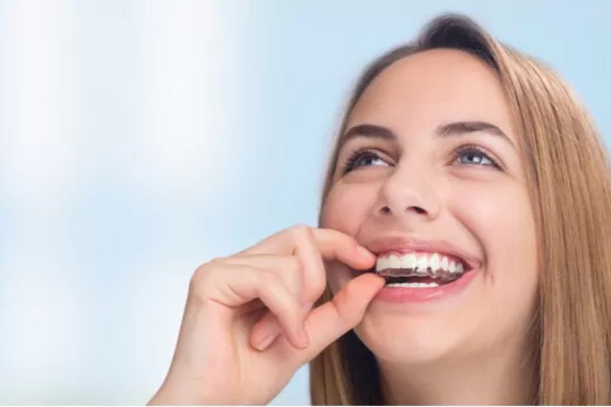 Invisalign clear aligner fitting at Clifton Hill dental clinic
