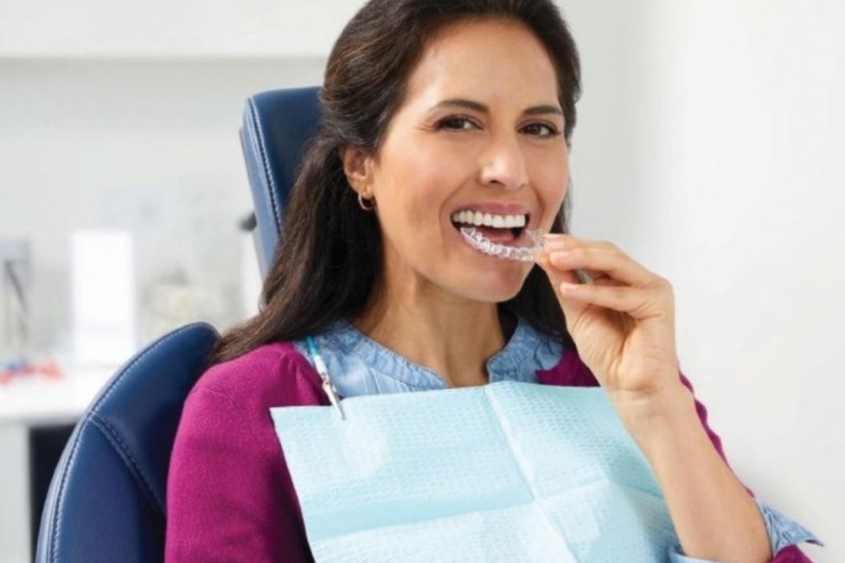 Invisalign clear aligner treatment in Brighton clinic