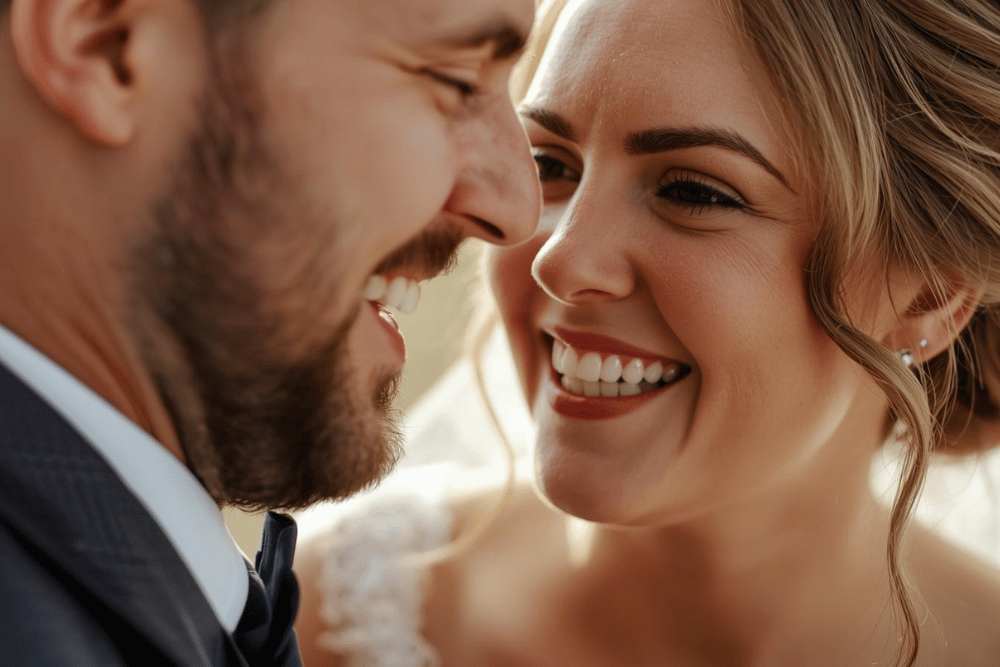 You are currently viewing The Secret to Looking Amazing in Wedding Photos? Your Smile